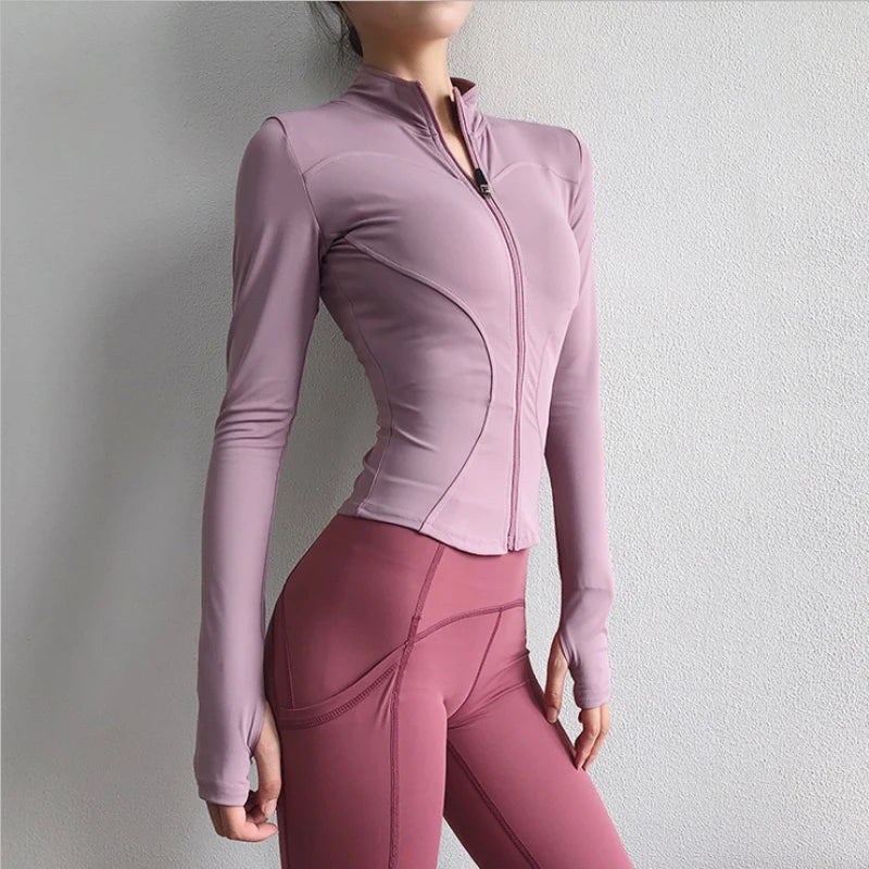 Long Sleeve Fitness Jacket