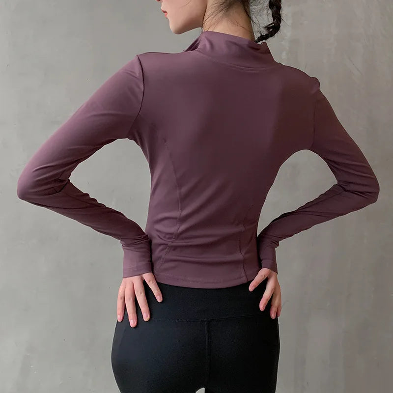 Long Sleeve Fitness Jacket