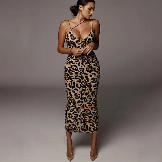 Leopard Midi Dress