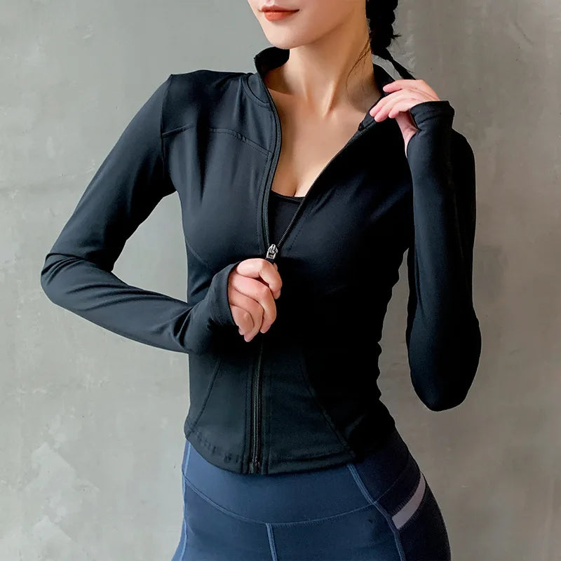 Long Sleeve Fitness Jacket