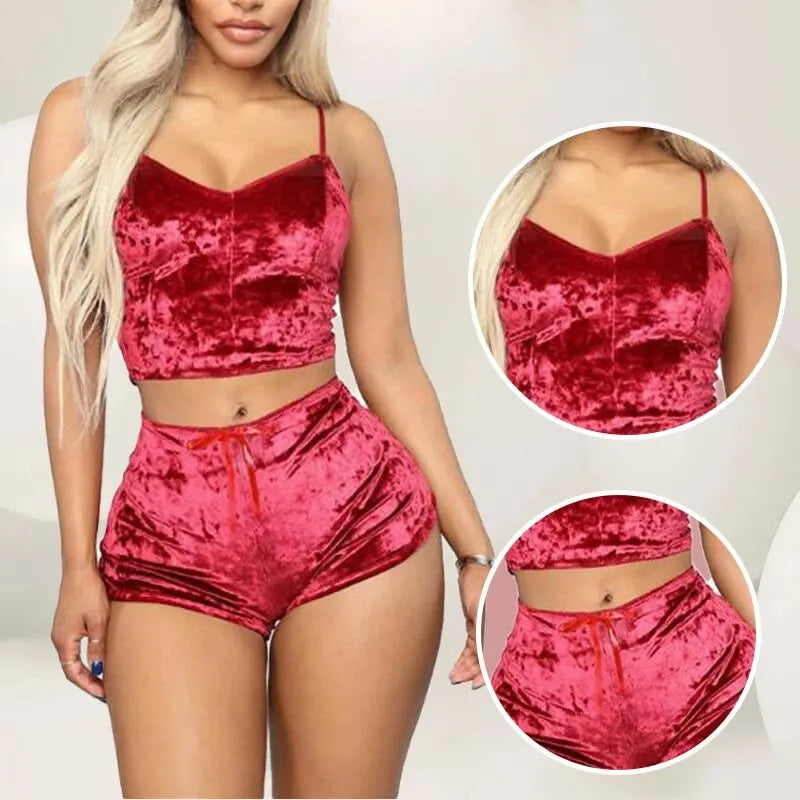 Velvet Pajama Set