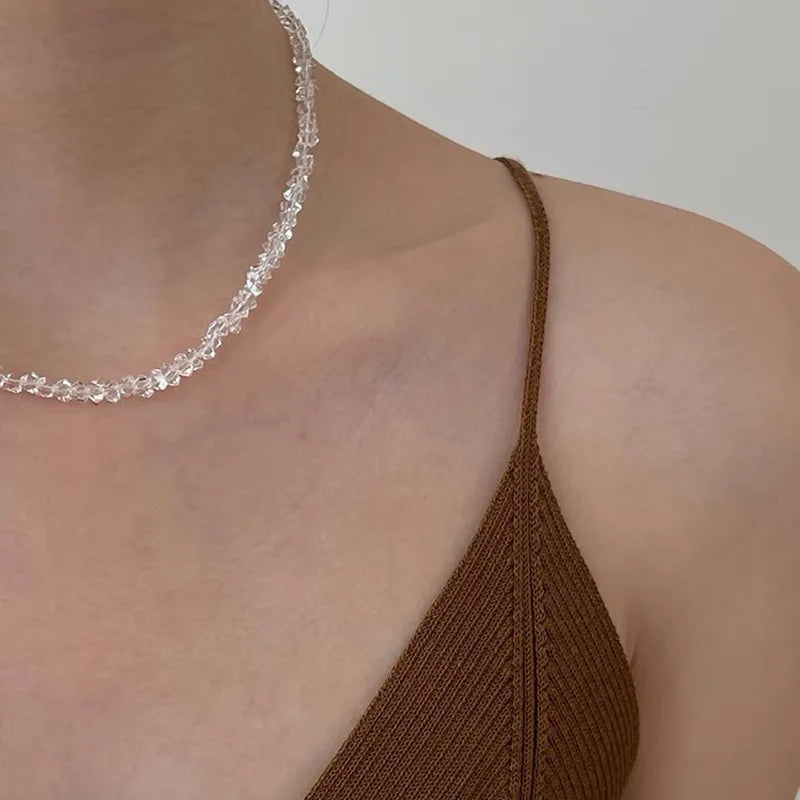 Crystal Beaded Choker