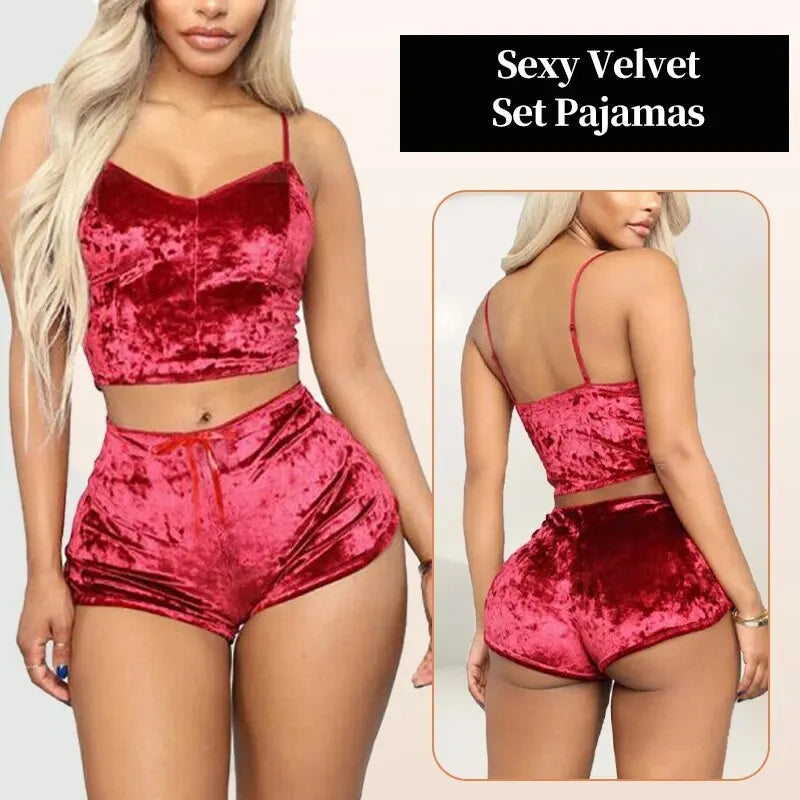 Velvet Pajama Set