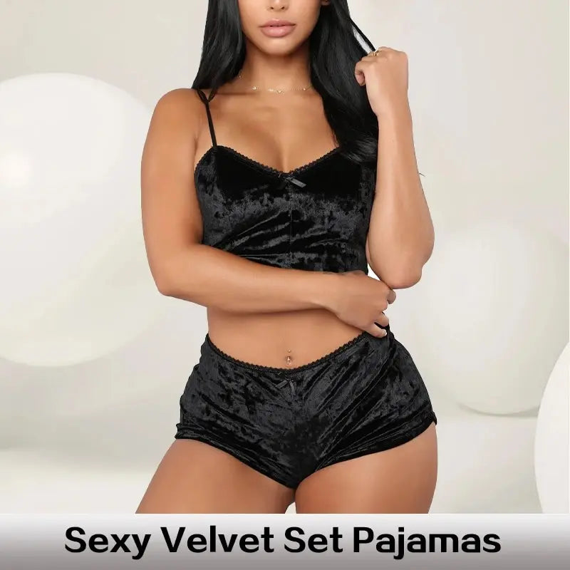 Velvet Pajama Set